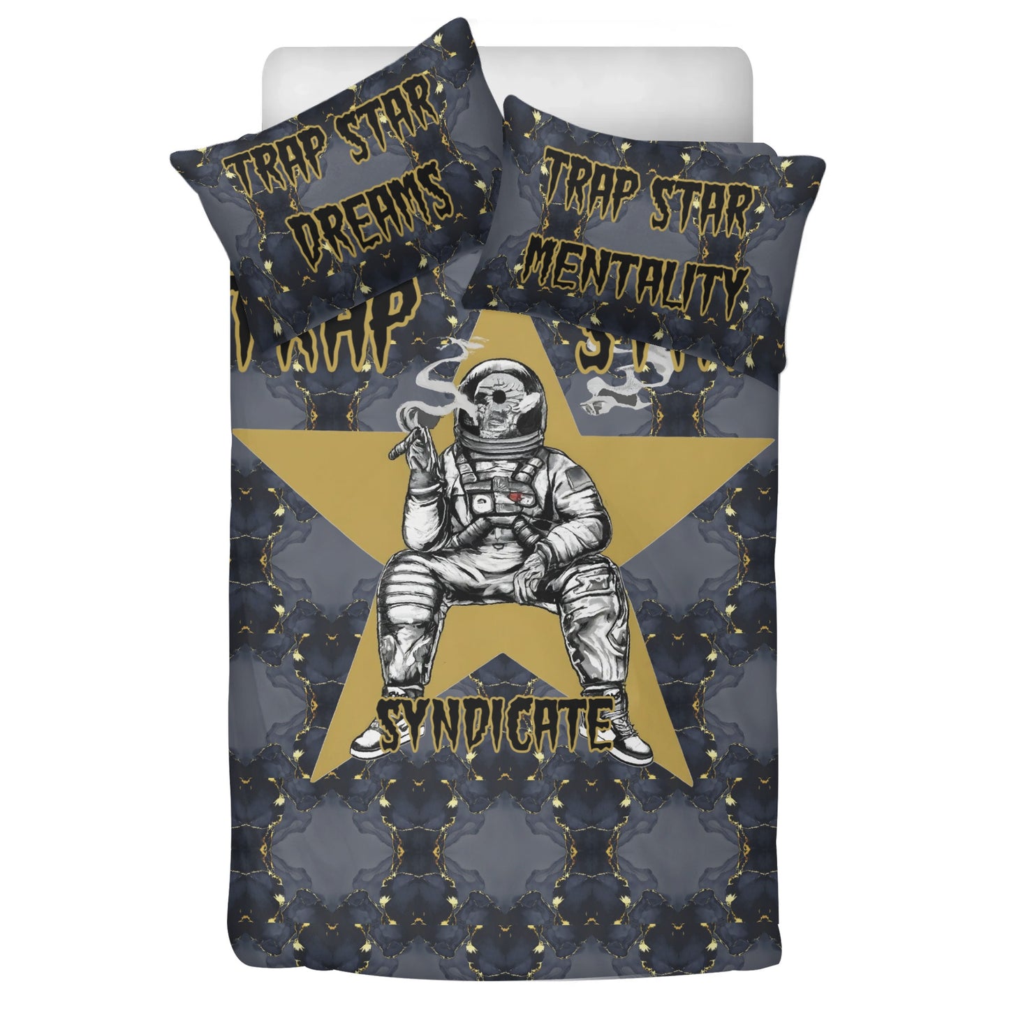 T.S.S. Trap Star Syndicate 3 Pcs Beddings