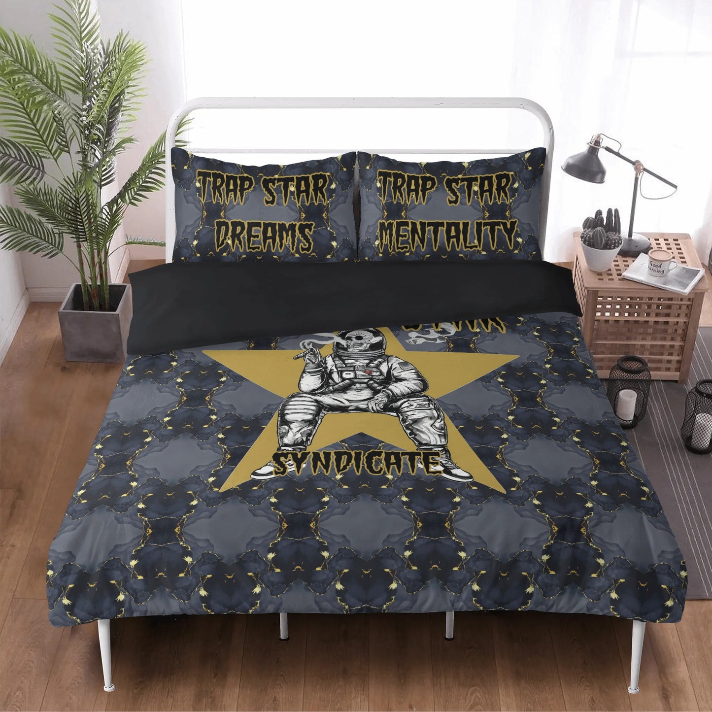 T.S.S. Trap Star Syndicate 3 Pcs Beddings