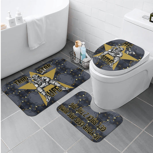 T.S.S. Trap Star Syndicate Bathroom Toilet Set