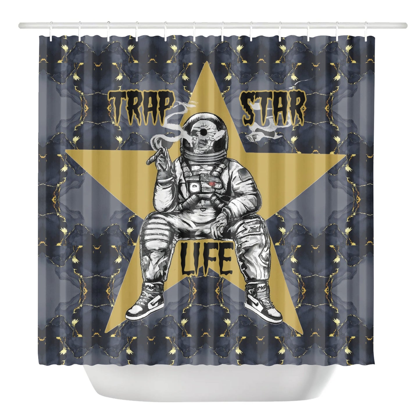 T.S.S. Trap Star Syndicate Shower Curtain