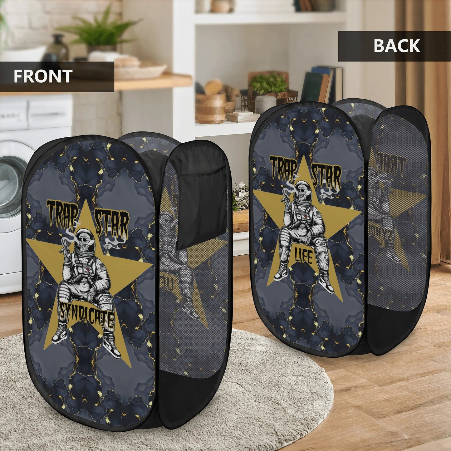 T.S.S. Trap Star Syndicate Laundry Hamper