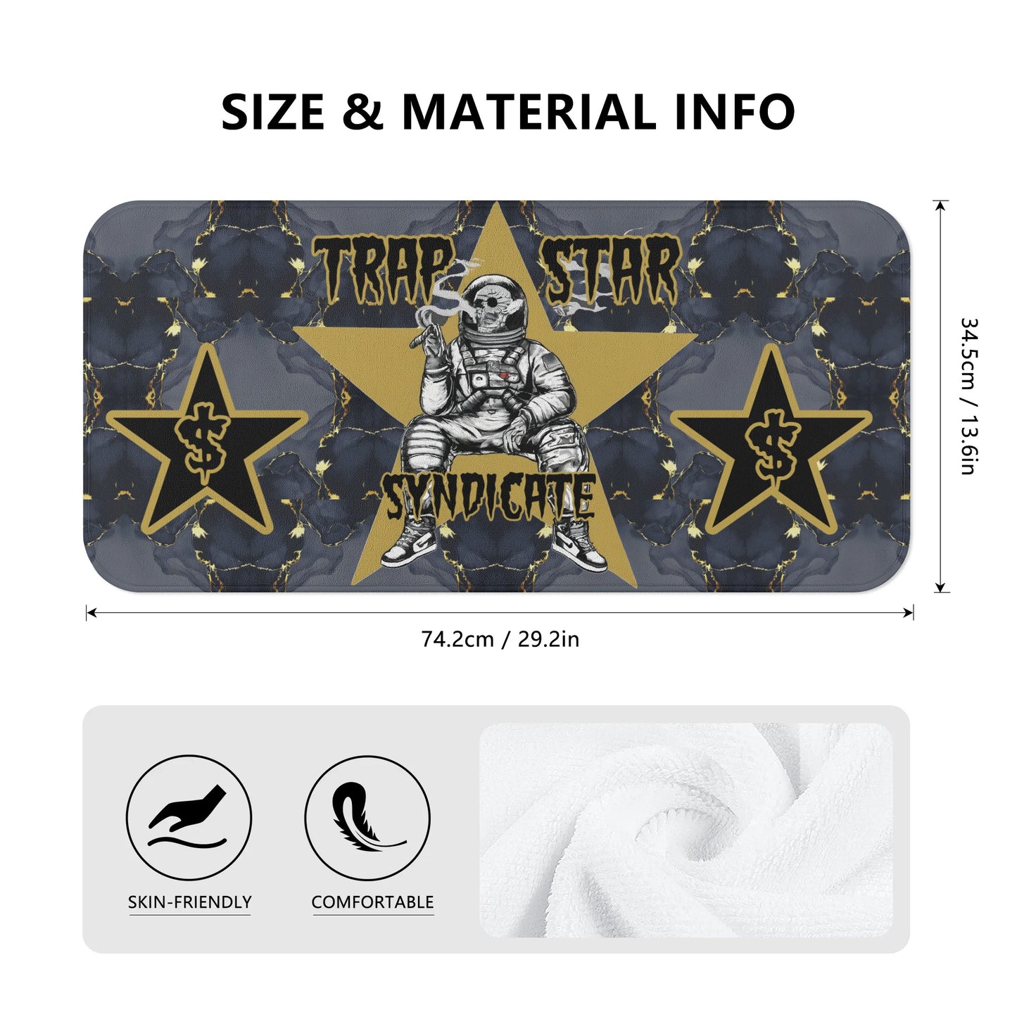 T.S.S. Trap Star Syndicate Towel