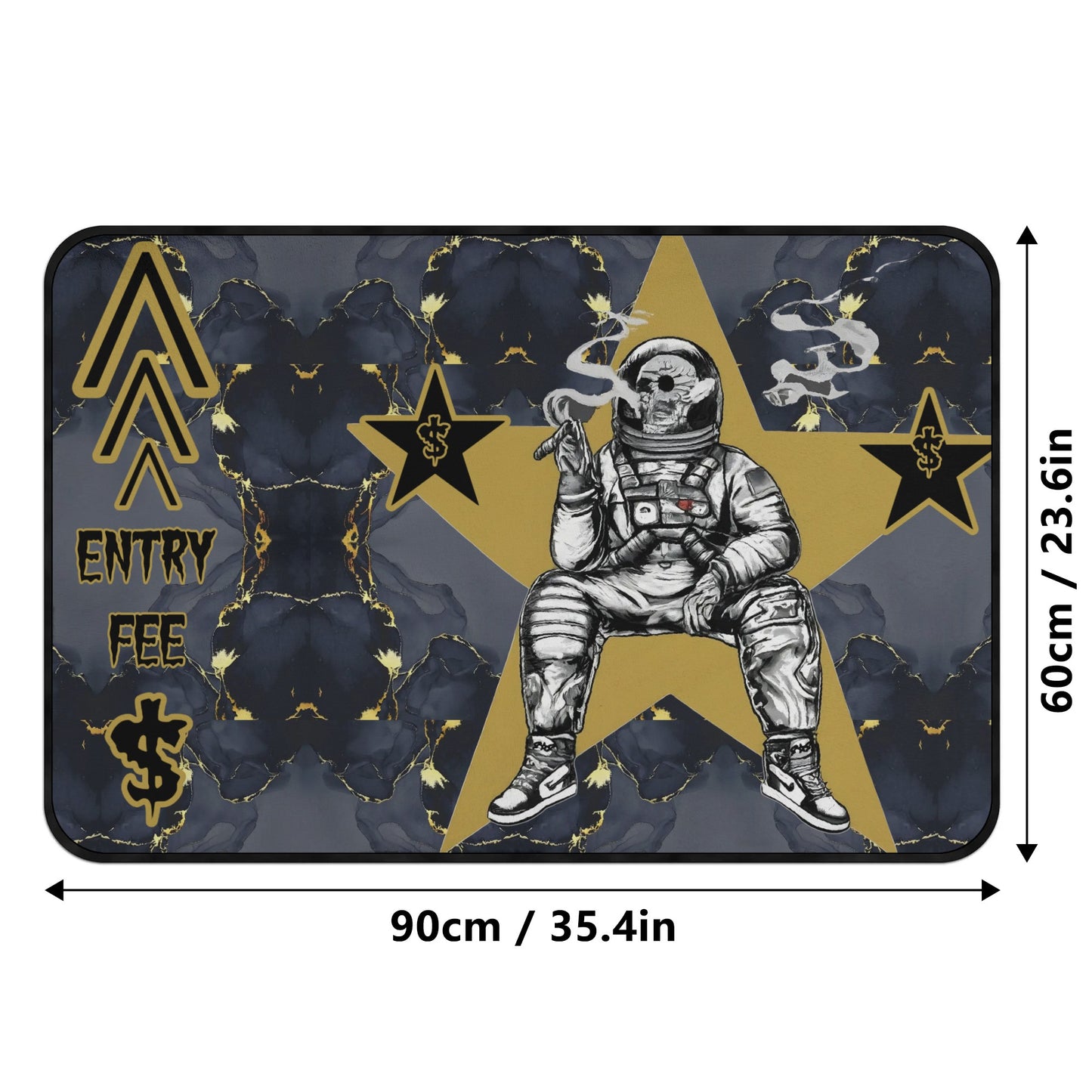 T.S.S. Trap Star Syndicate Non-slip Room Rug