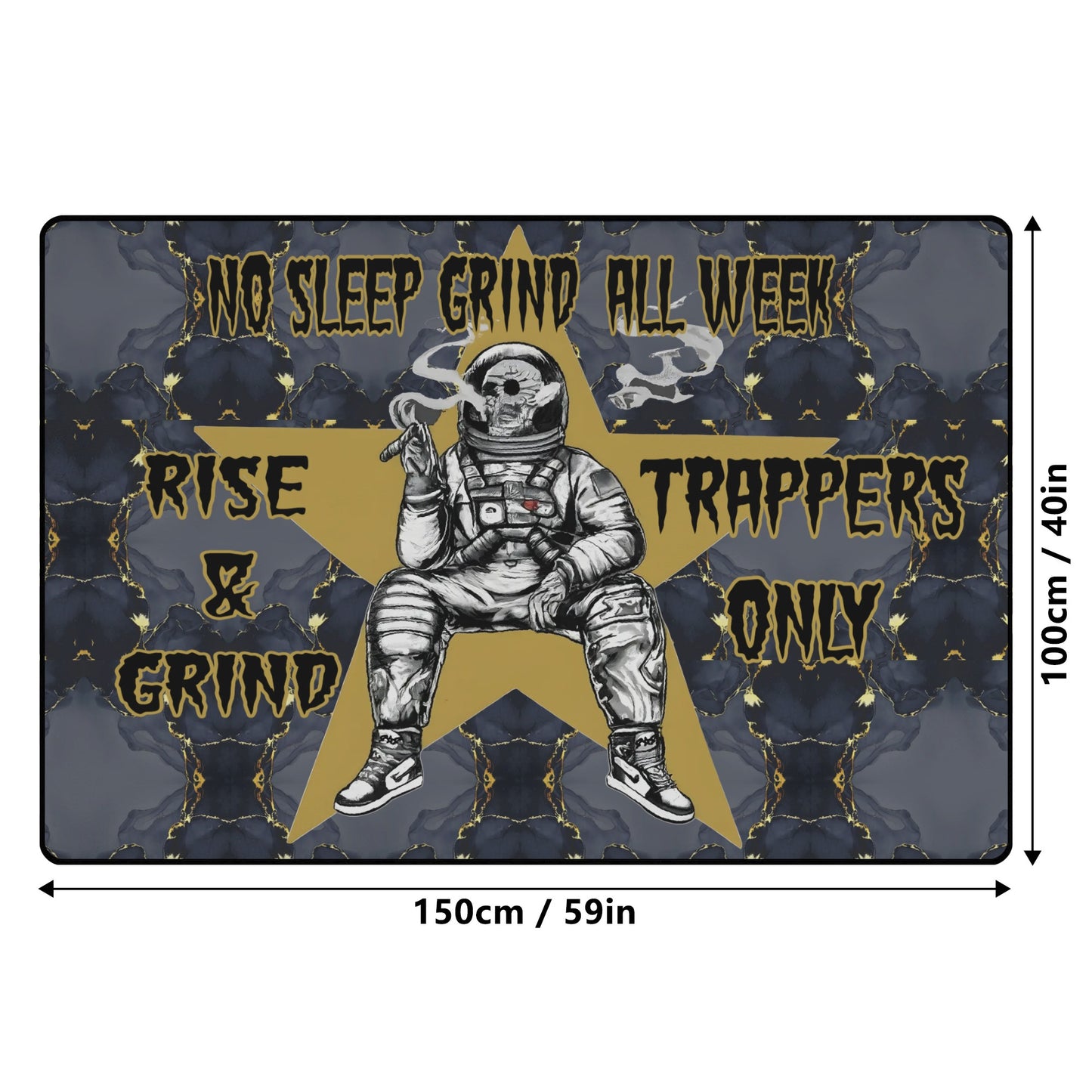 T.S.S. Trap Star Syndicate Sofa Area Bedroom Rug