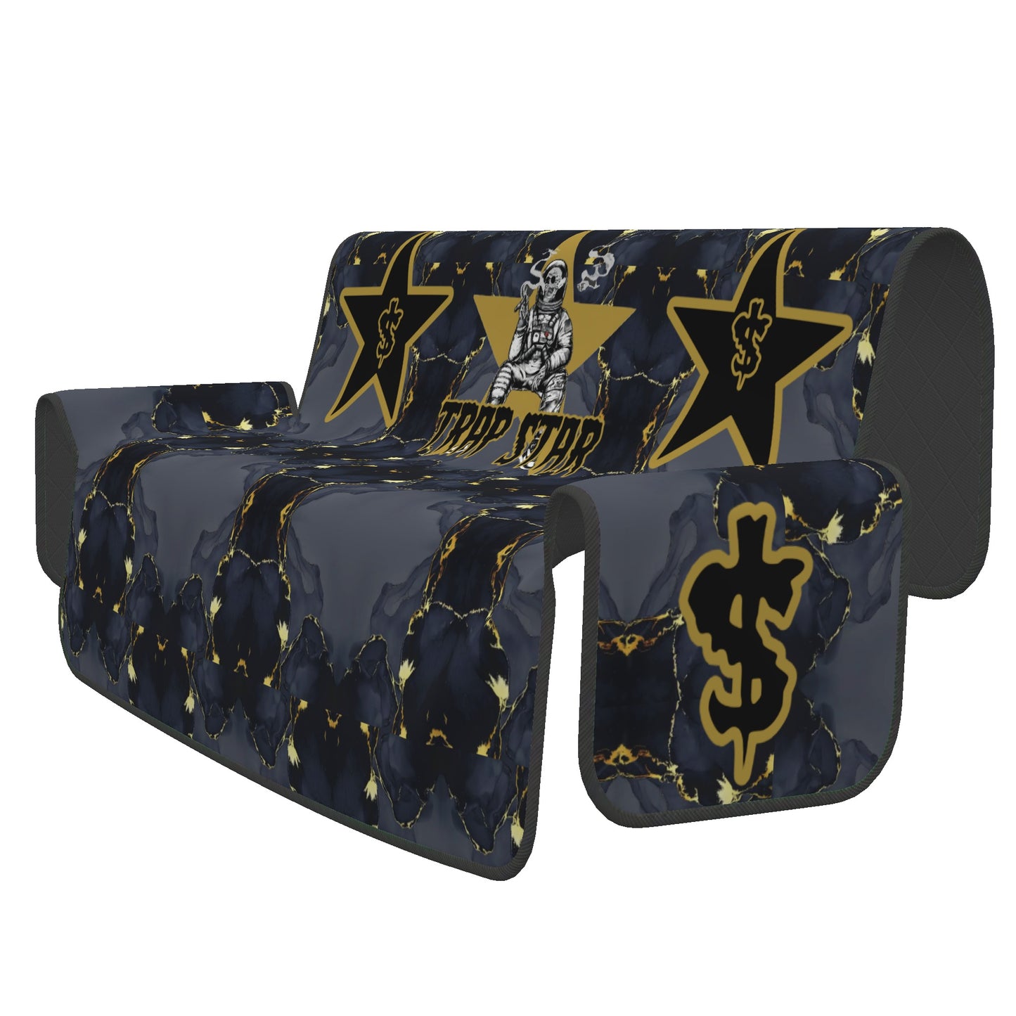 T.S.S. Trap Star Syndicate 70 Inch Sofa Protector Cover