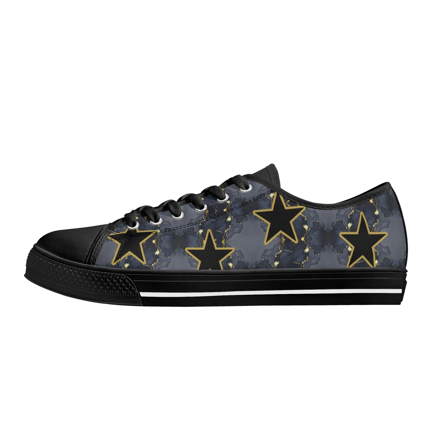 T.S.S. Trap Star Syndicate Mens Low Top Star Kicks