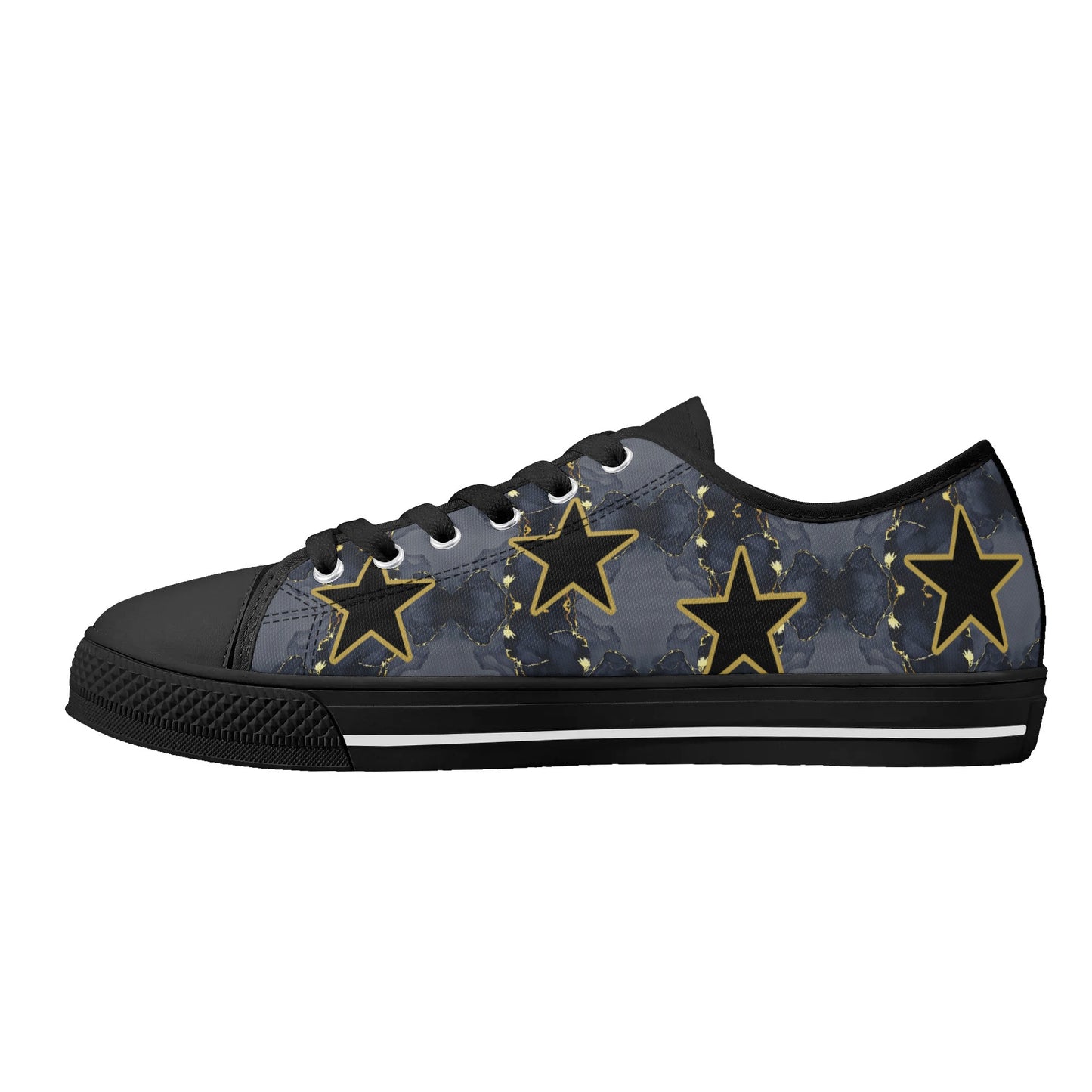 T.S.S. Trap Star Syndicate Mens Low Top Star Kicks