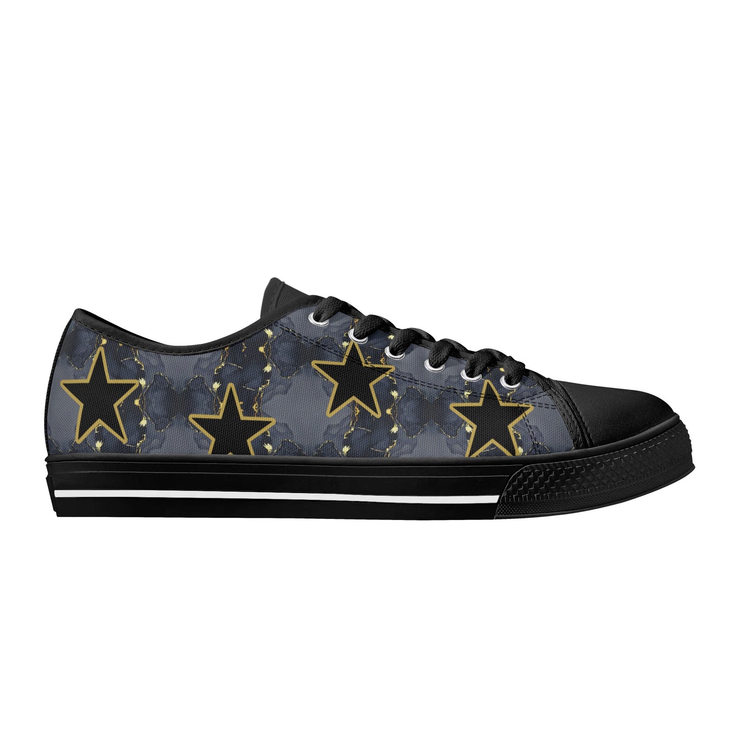 T.S.S. Trap Star Syndicate Mens Low Top Star Kicks