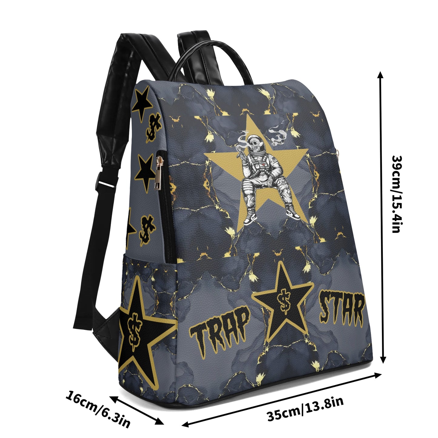 T.S.S. Trap Star Syndicate Anti-Theft Backpack