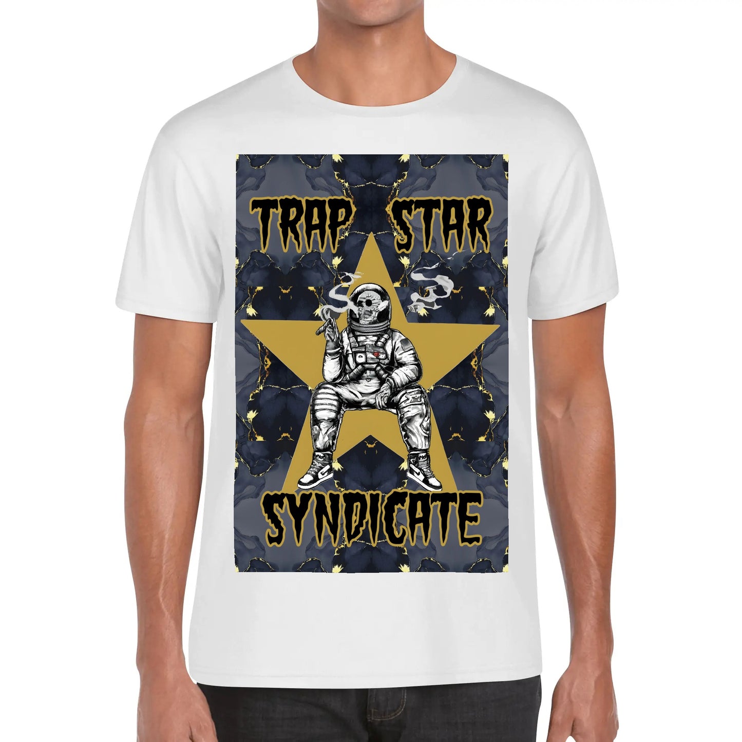 T.S.S. Trap Star Syndicate Mens Cotton T-Shirt