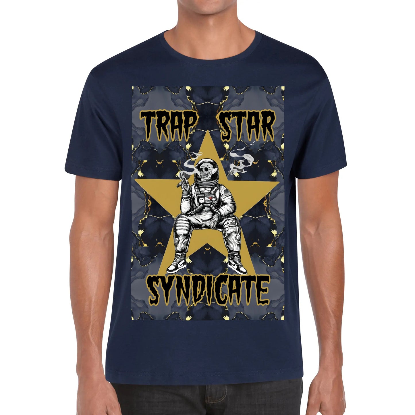 T.S.S. Trap Star Syndicate Mens Cotton T-Shirt