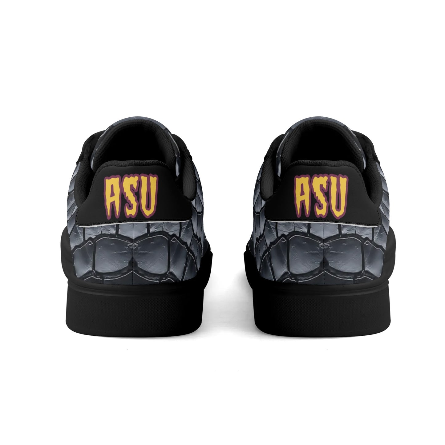 Sun Devil  Dark Vintage ASU Edition Adult Lightweight Low Top Leather Star Kicks