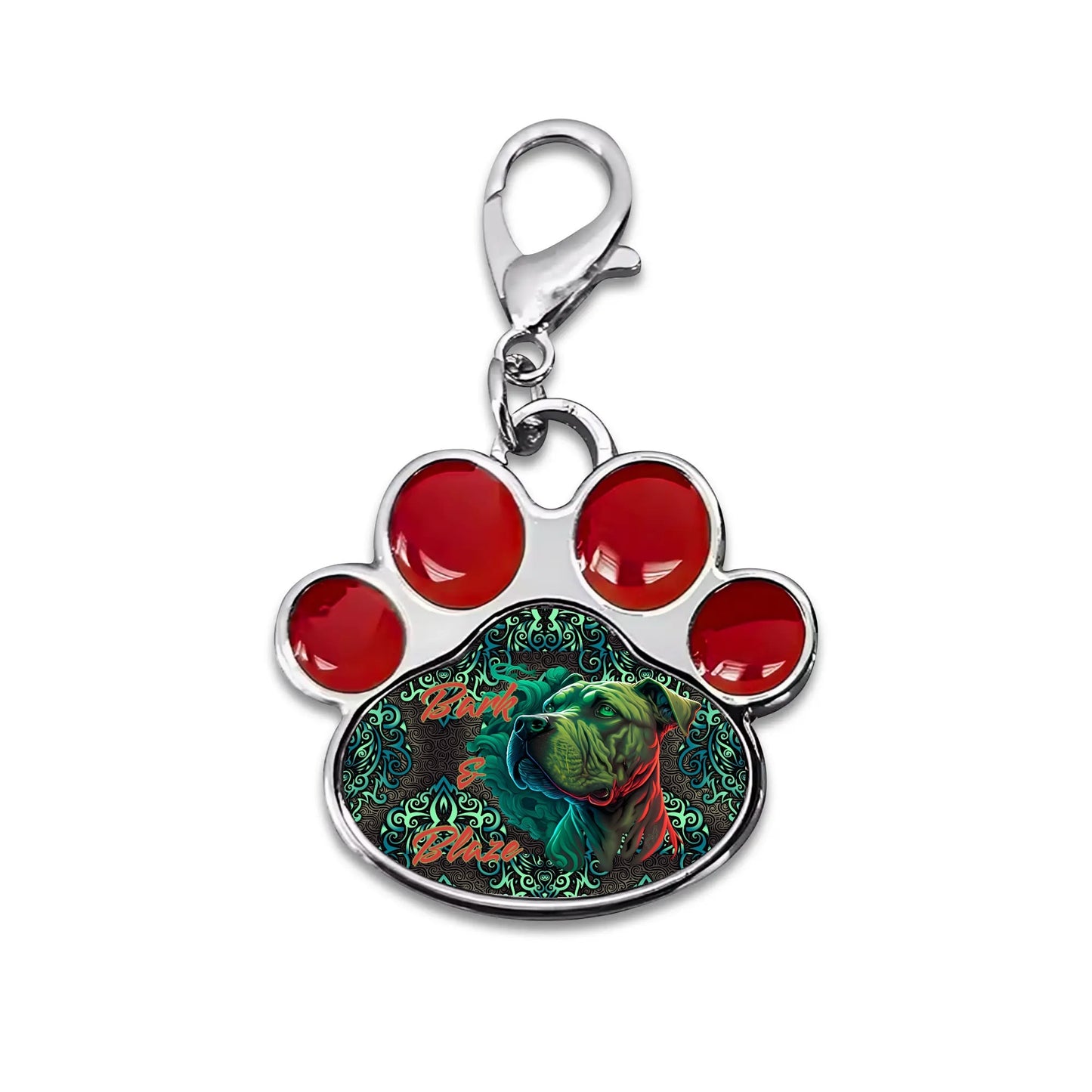 D.D.W. Doggys Dog Wold Dog Paw Jewelry Pet Collar Pendants