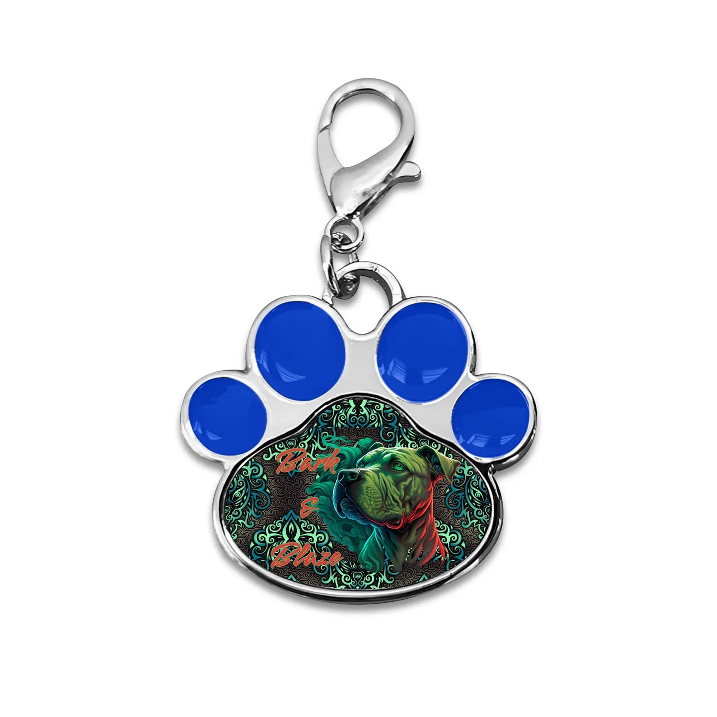 D.D.W. Doggys Dog Wold Dog Paw Jewelry Pet Collar Pendants