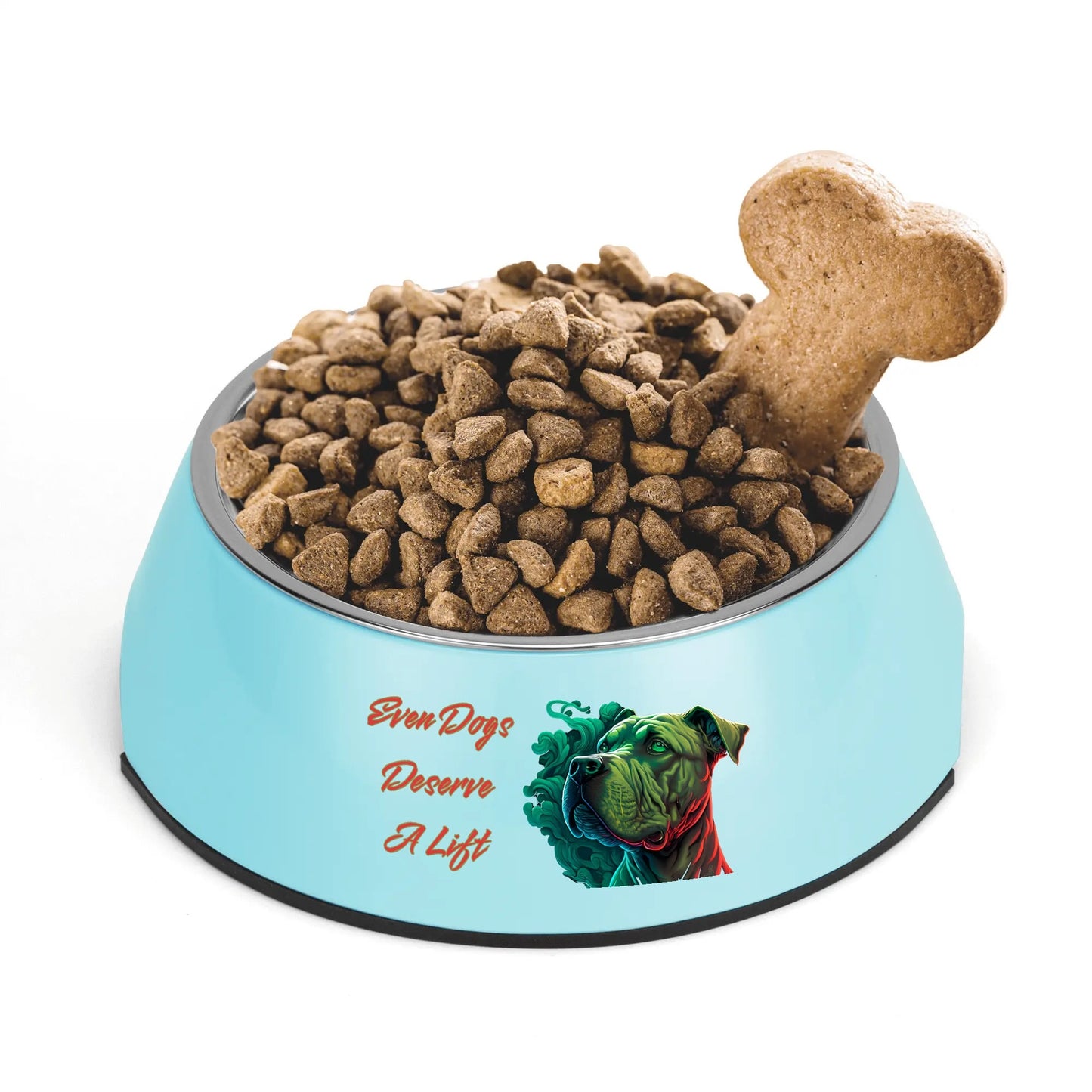 D.D.W. Doggys Dog World Pet Food Bowl