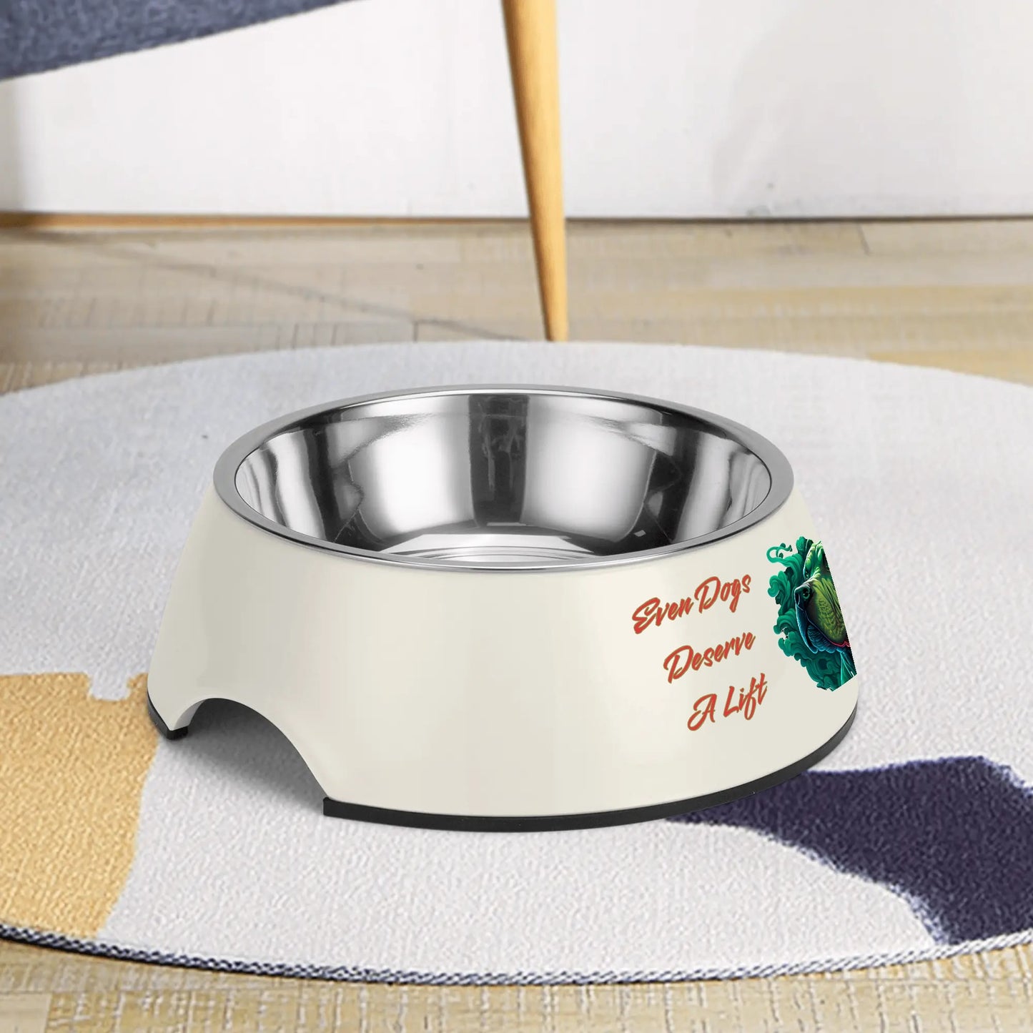 D.D.W. Doggys Dog World Pet Food Bowl