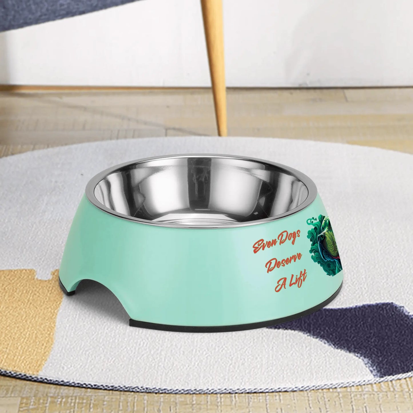 D.D.W. Doggys Dog World Pet Food Bowl