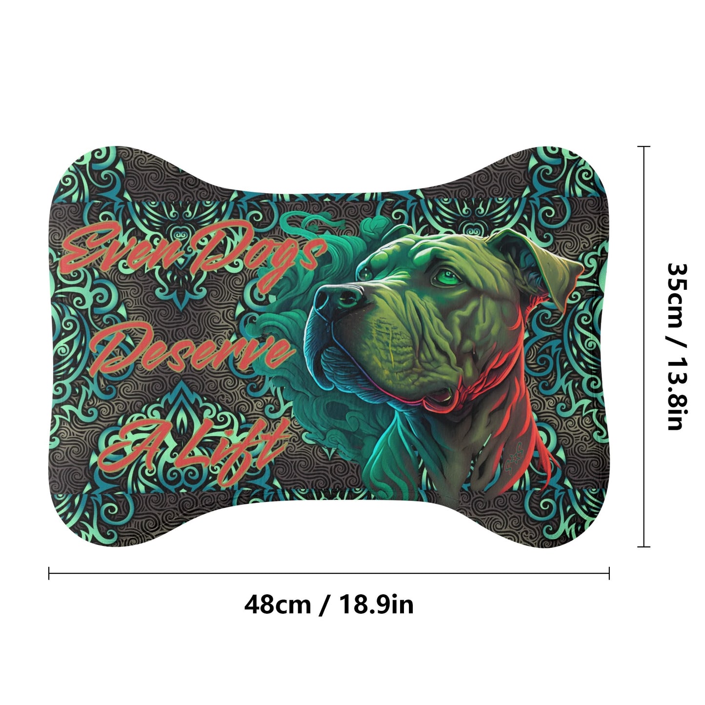 D.D.W. Doggys Dog World Big Paws Pet Mat Rug