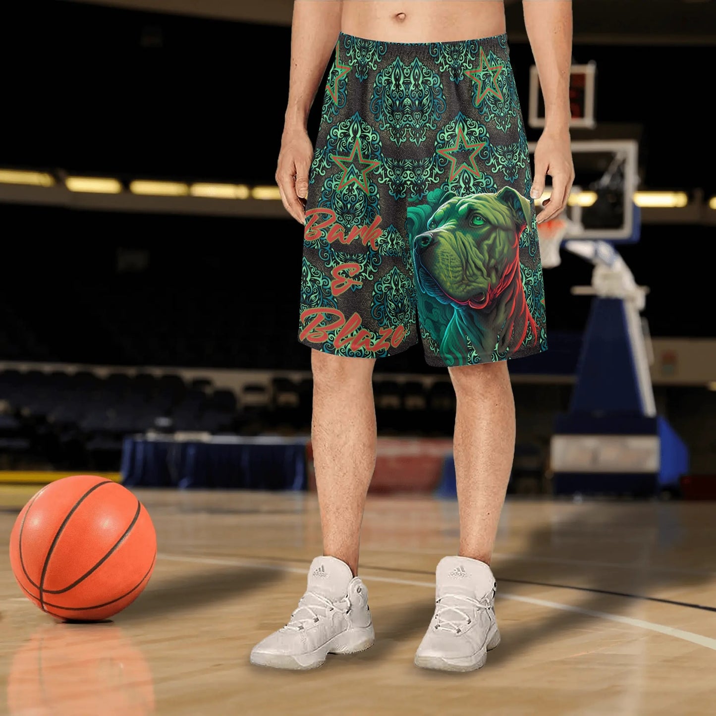 D.D.W. Doggys Dog World Mens Basketball Shorts