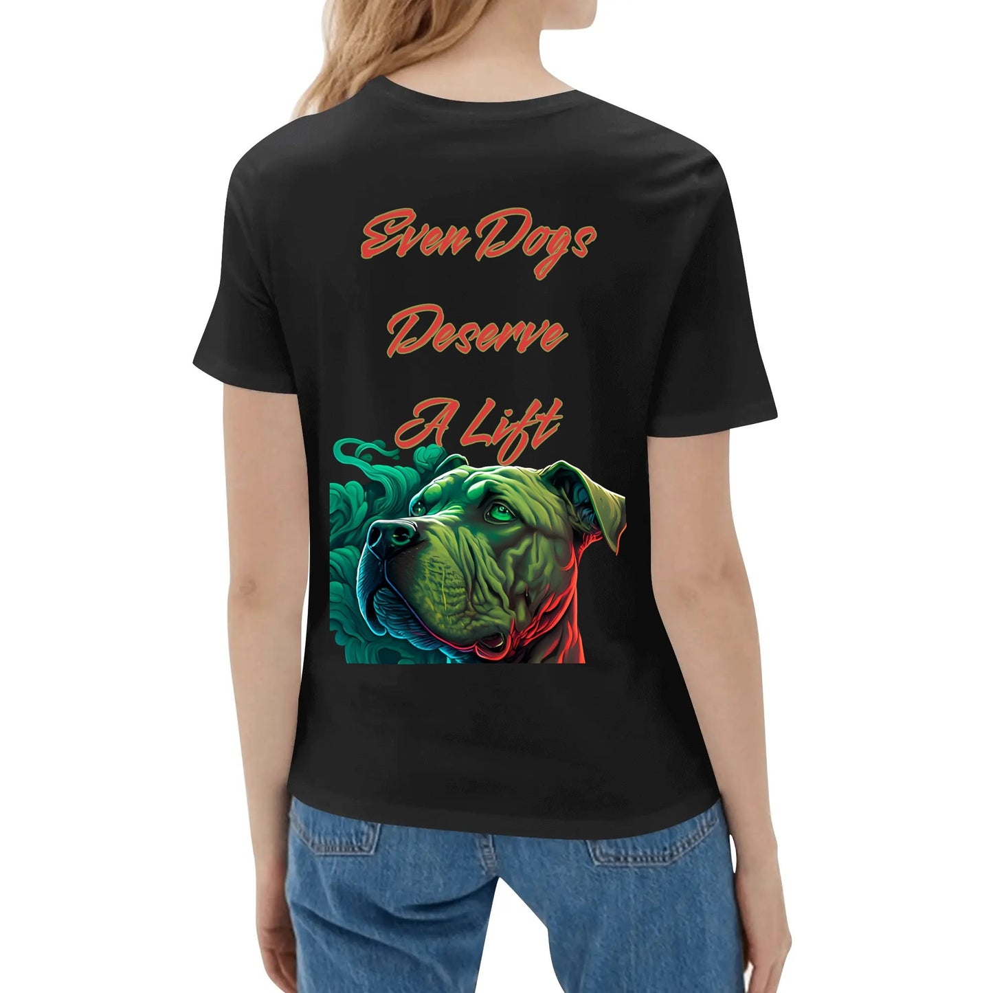 D.D.W. Doggys Dog World Womens Cotton T Shirt