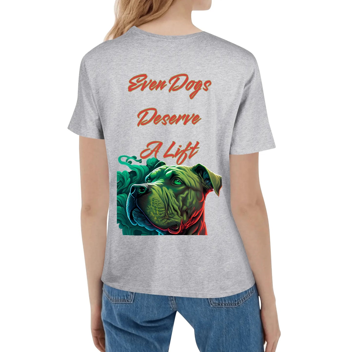 D.D.W. Doggys Dog World Womens Cotton T Shirt