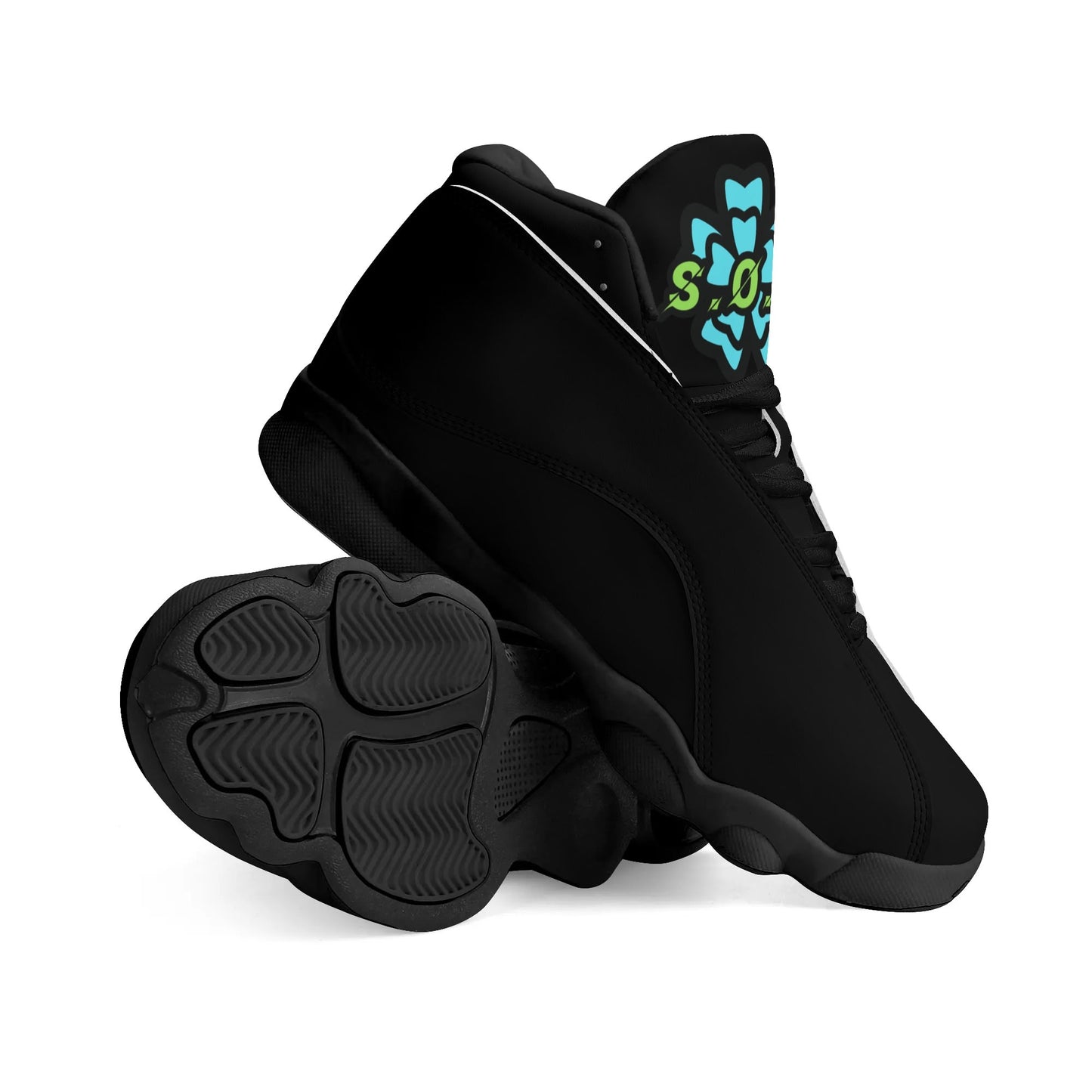 Slothfully Elevated S-1s BlackOut Star Kicks