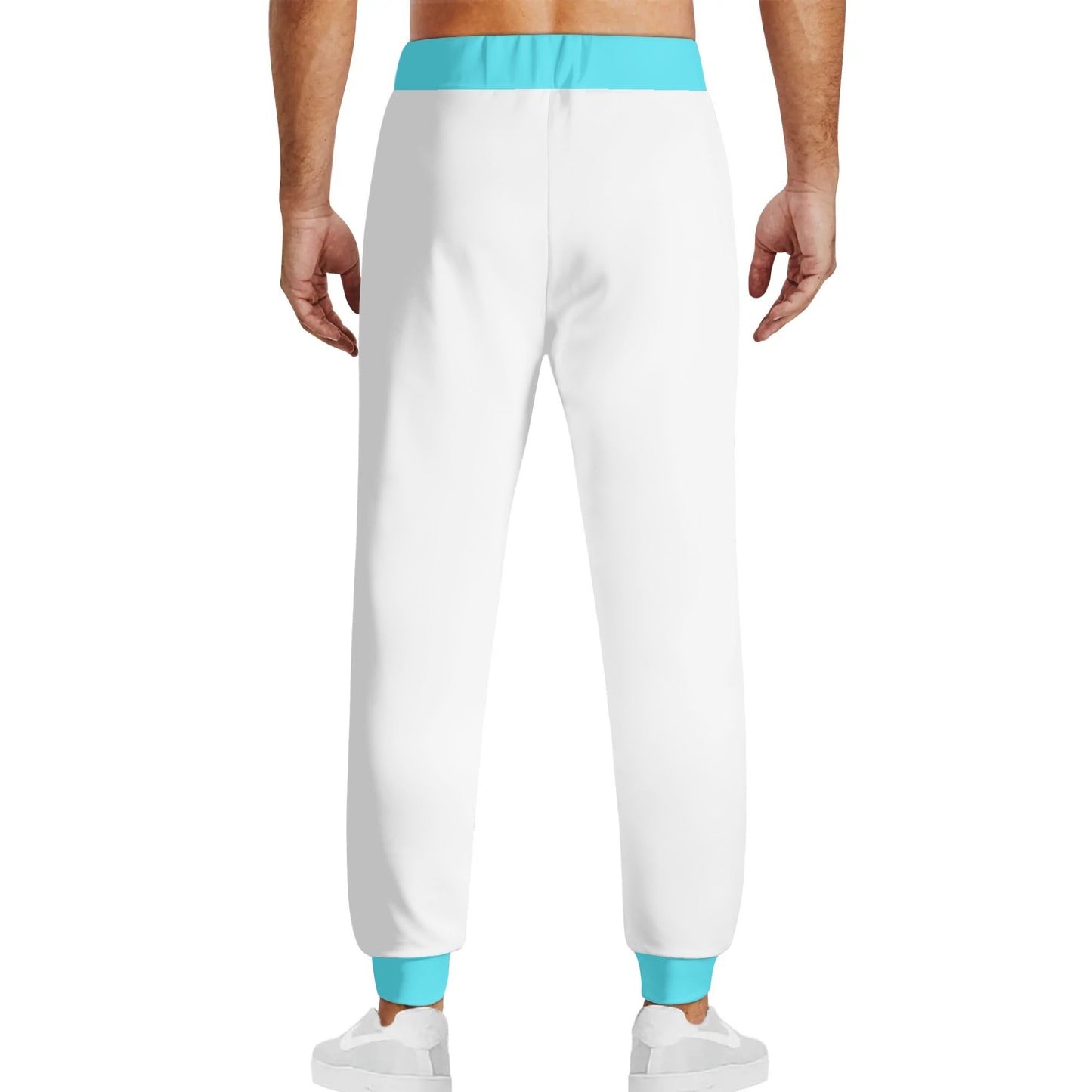 Slothfully Elevated  Mens White Sweatpants