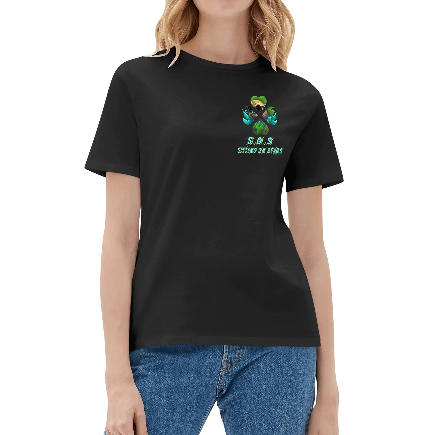 Slothfully Elevated Womens Cotton T Shirt