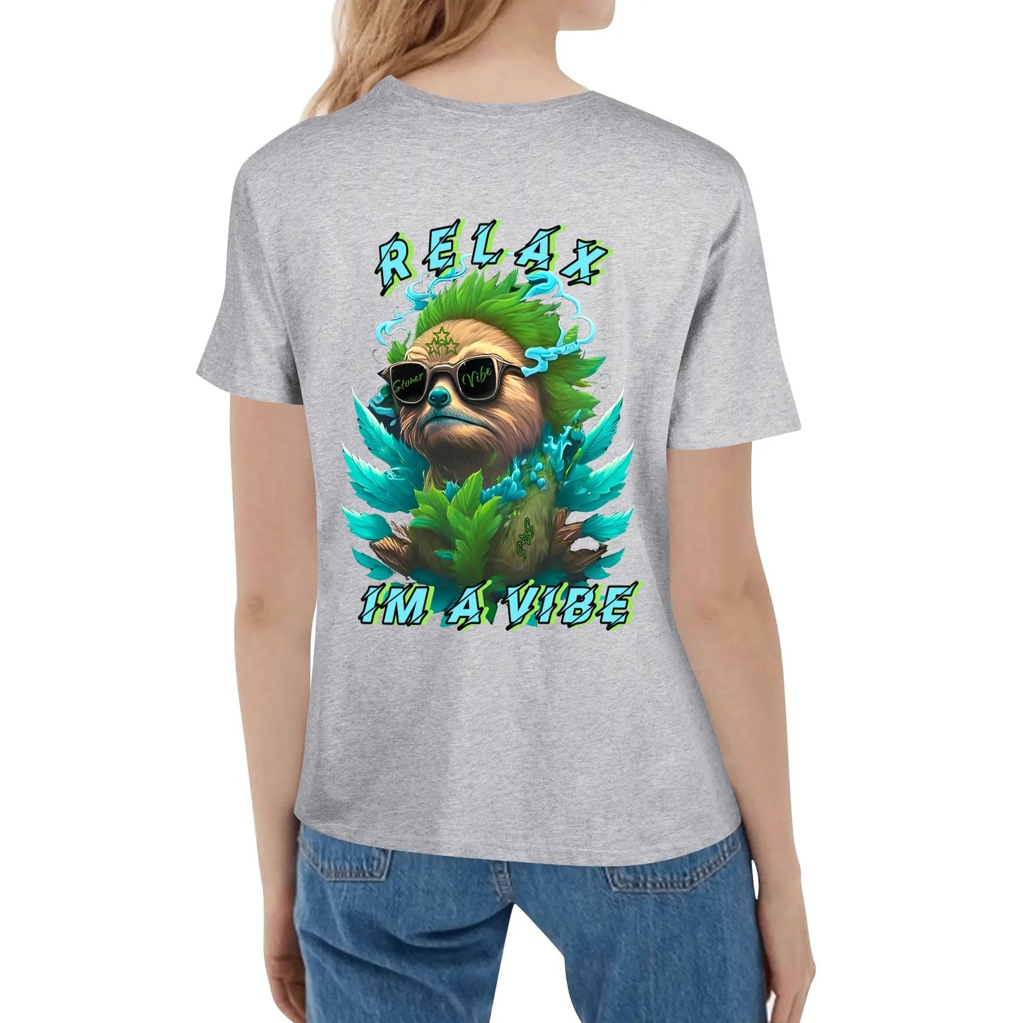 Slothfully Elevated Womens Cotton T Shirt