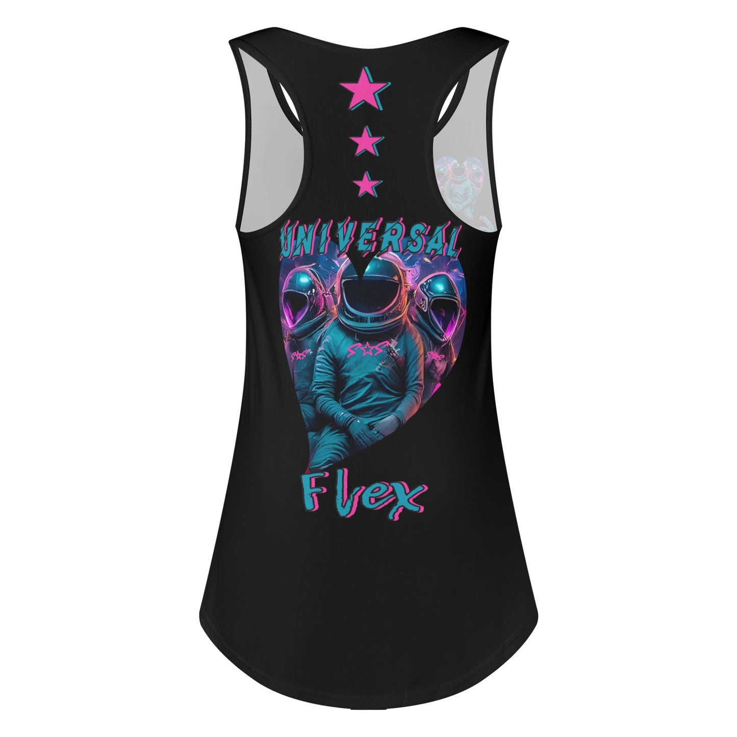 Universal Flex  Womens Black Vest