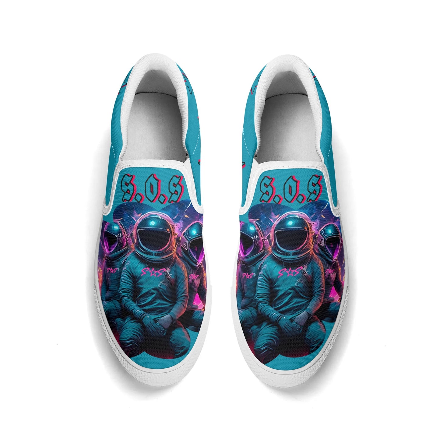 Universal Flex Mens Slip On Star Kicks