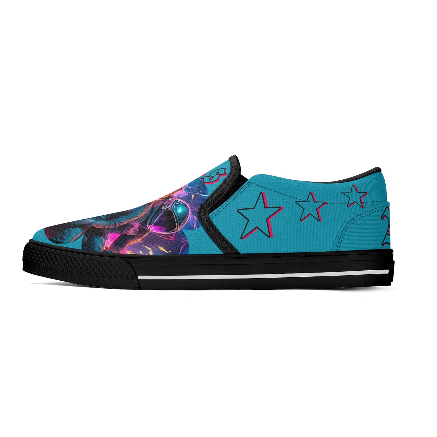 Universal Flex Mens Slip On Star Kicks