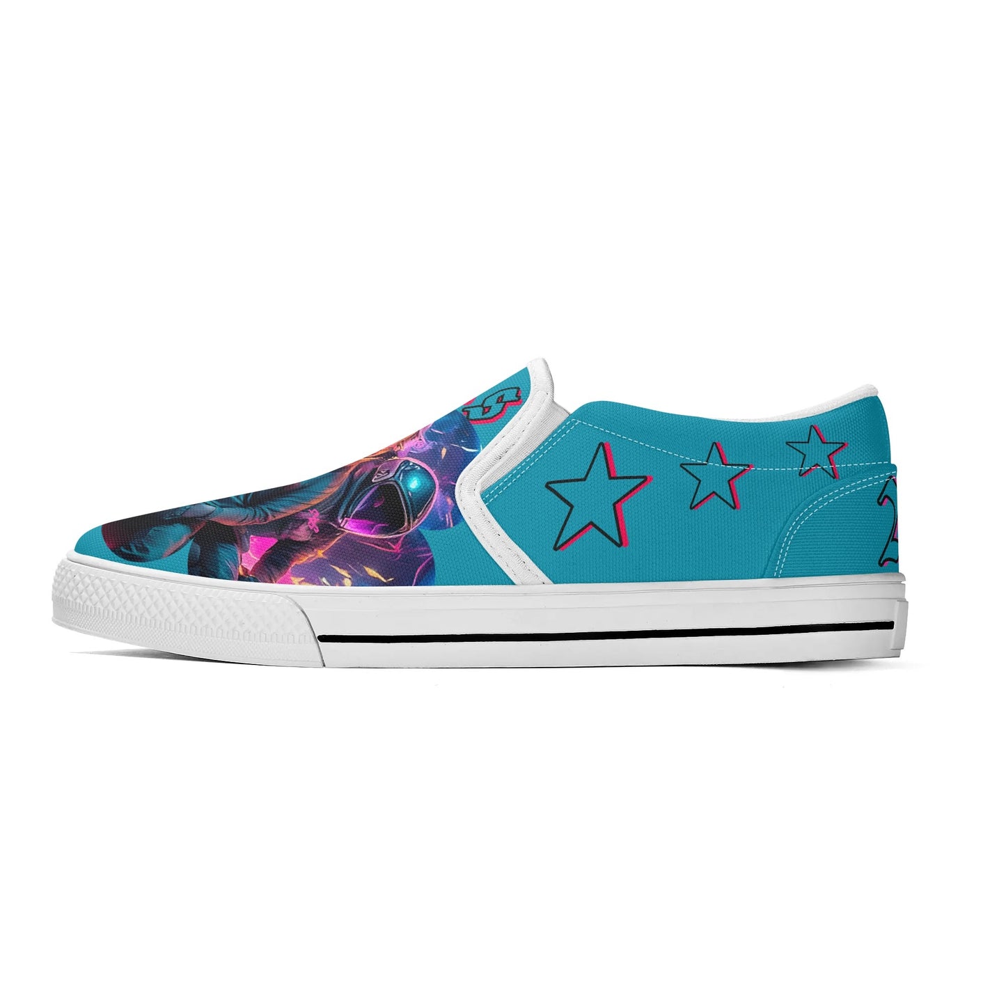 Universal Flex Mens Slip On Star Kicks