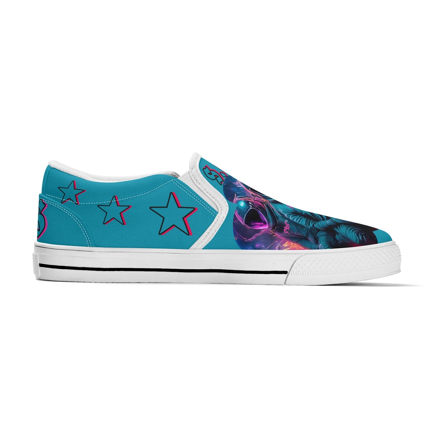 Universal Flex Mens Slip On Star Kicks