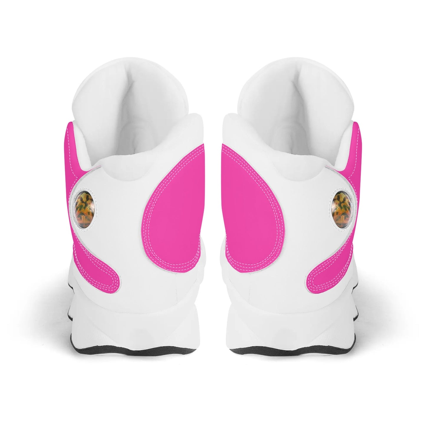 Universal Flex Womens White/Pink  Universal  Q-1s Leather Star Kicks