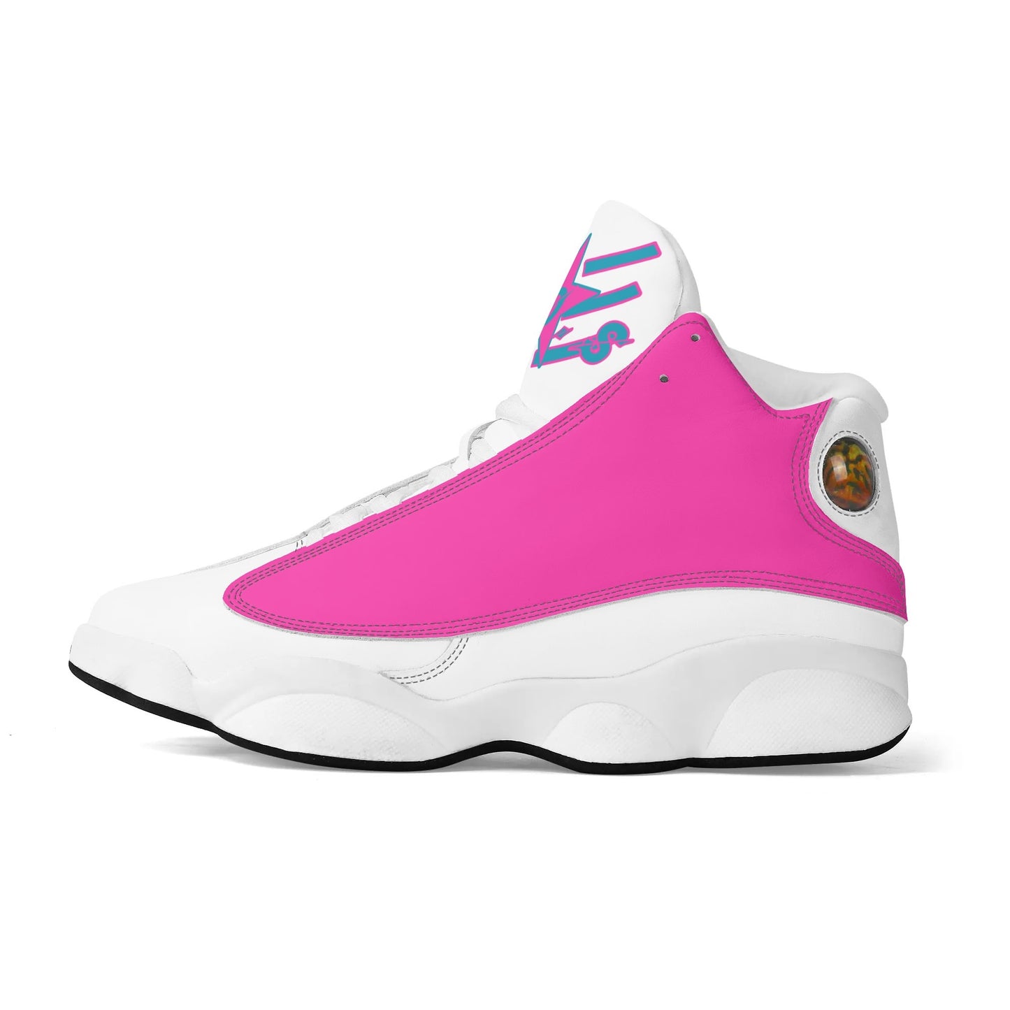 Universal Flex Womens White/Pink  Universal  Q-1s Leather Star Kicks