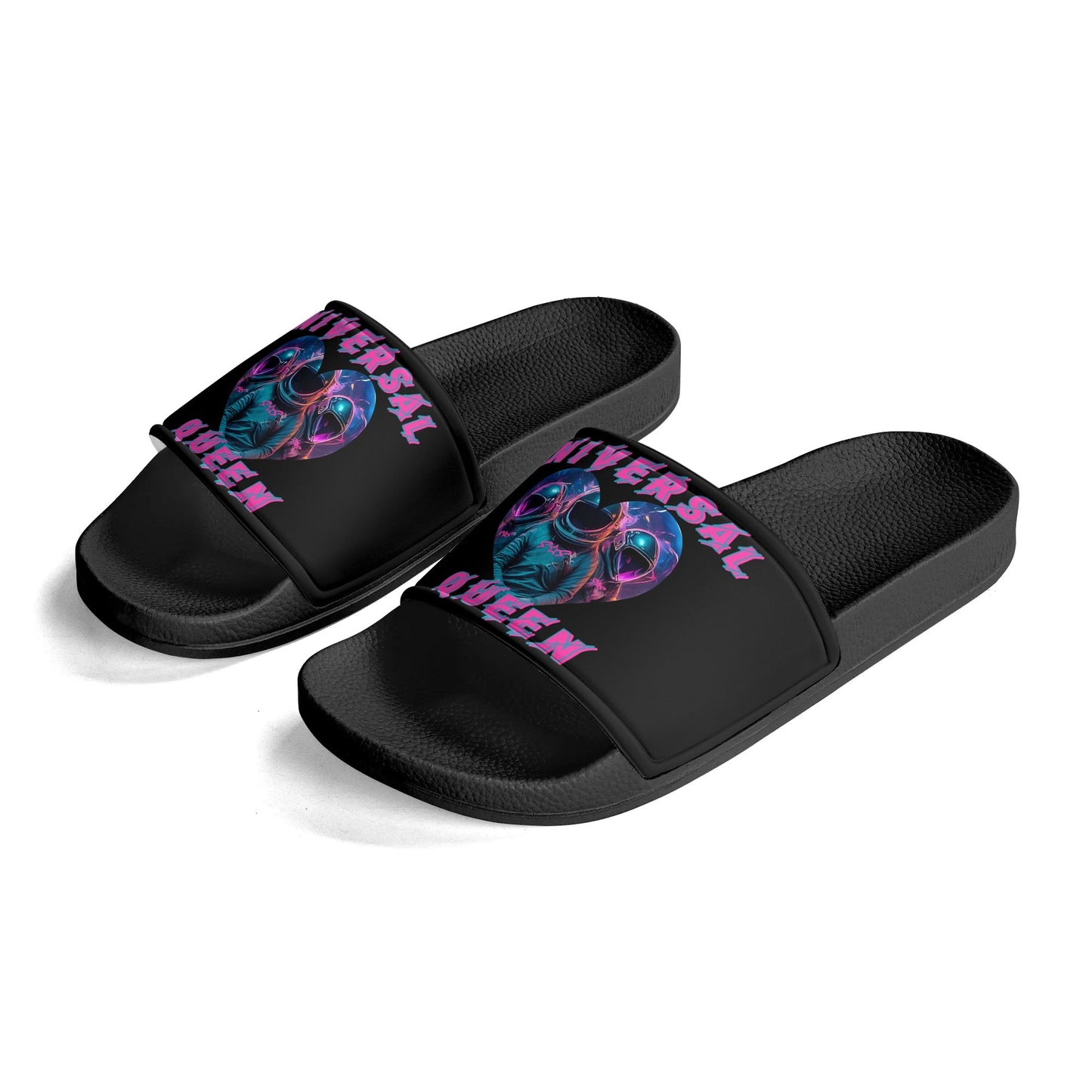 Universal Queen Womens Colorful Star Slides