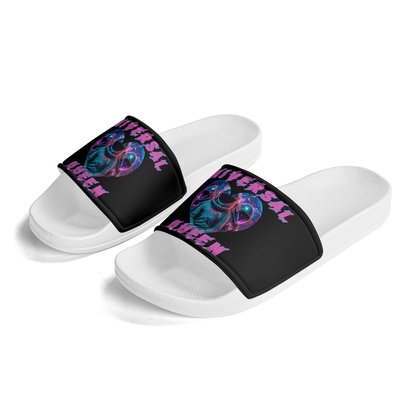 Universal Queen Womens Colorful Star Slides