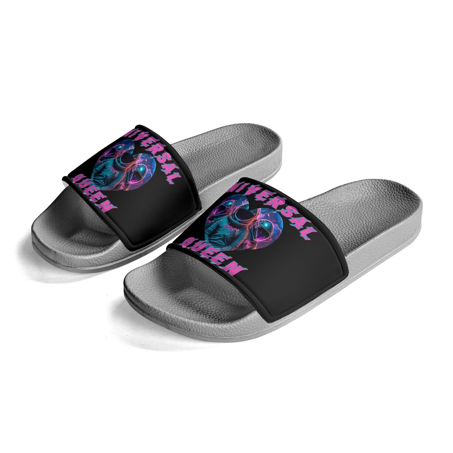 Universal Queen Womens Colorful Star Slides