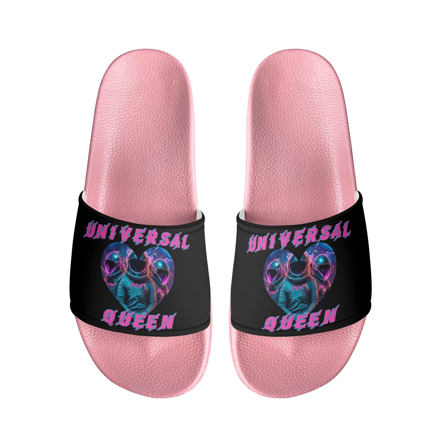 Universal Queen Womens Colorful Star Slides