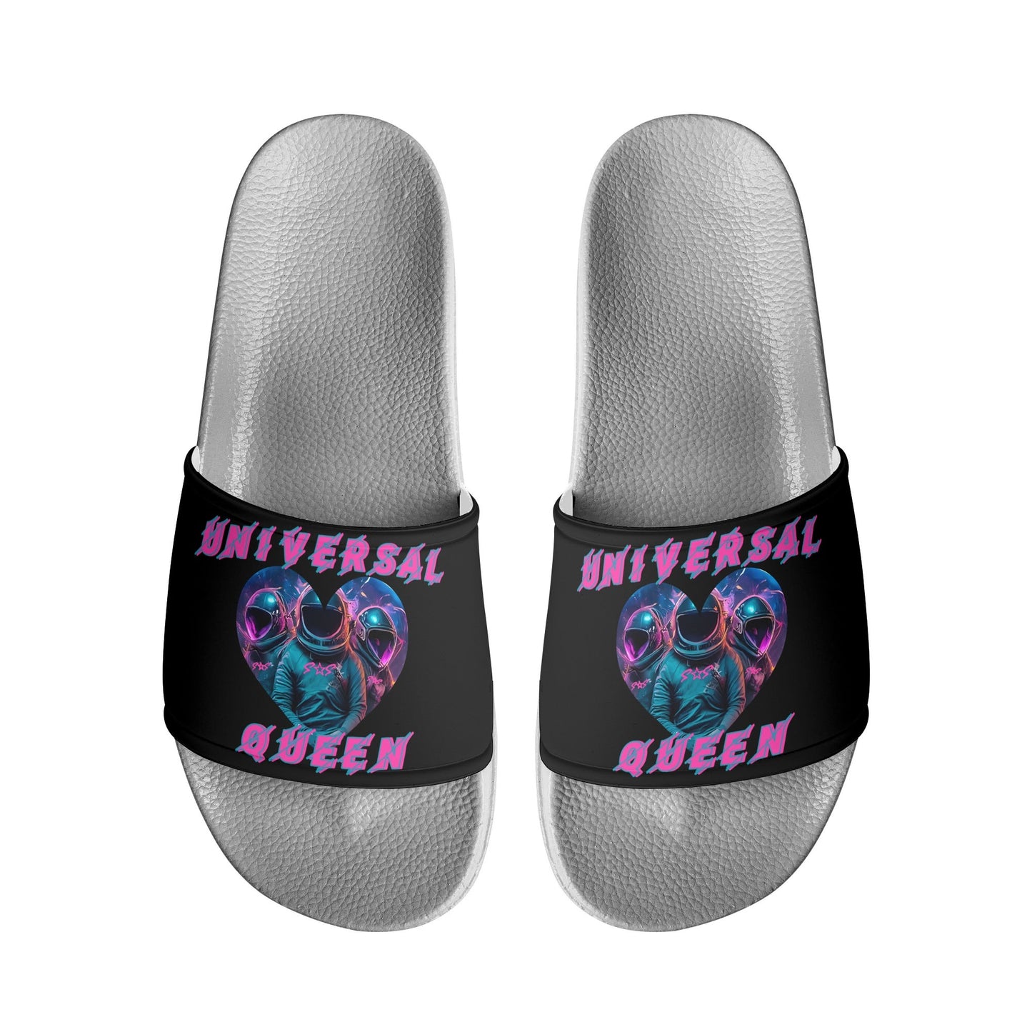 Universal Queen Womens Colorful Star Slides