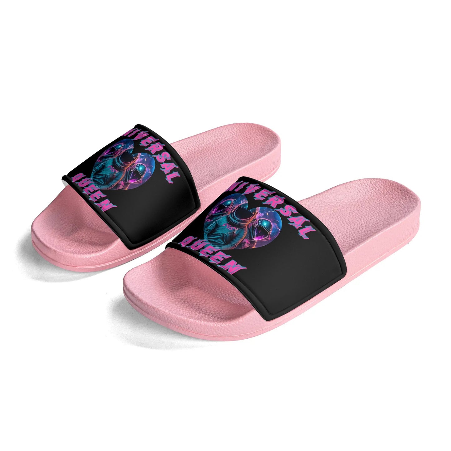 Universal Queen Womens Colorful Star Slides