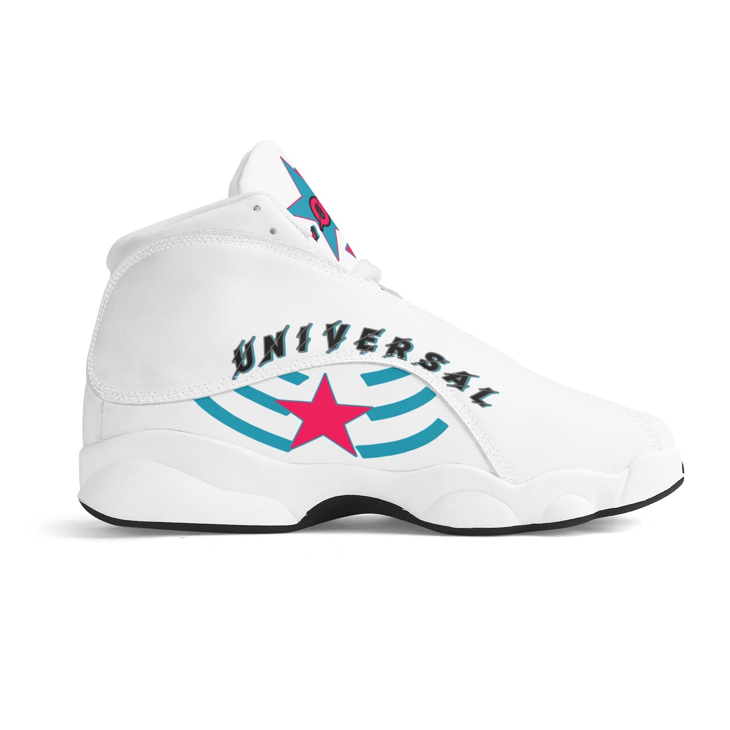 Universal Flex - Star Bound Mens White Leather Star Kicks