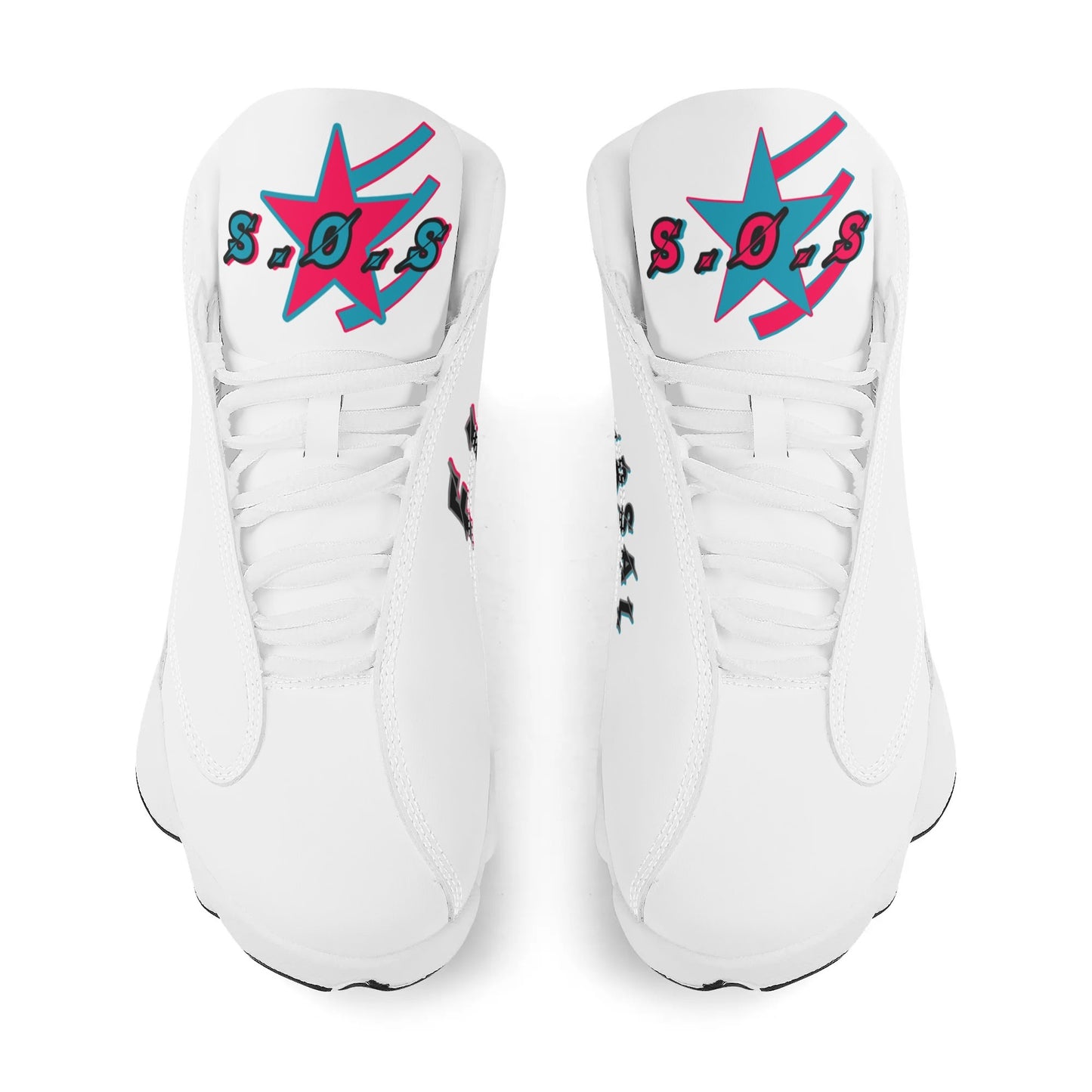 Universal Flex - Star Bound Mens White Leather Star Kicks