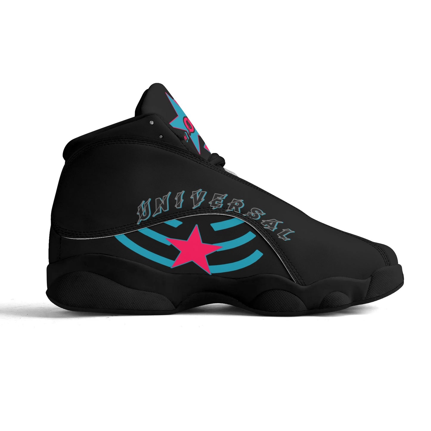 Universal Flex - Star Bound Mens Black Leather Star Kicks