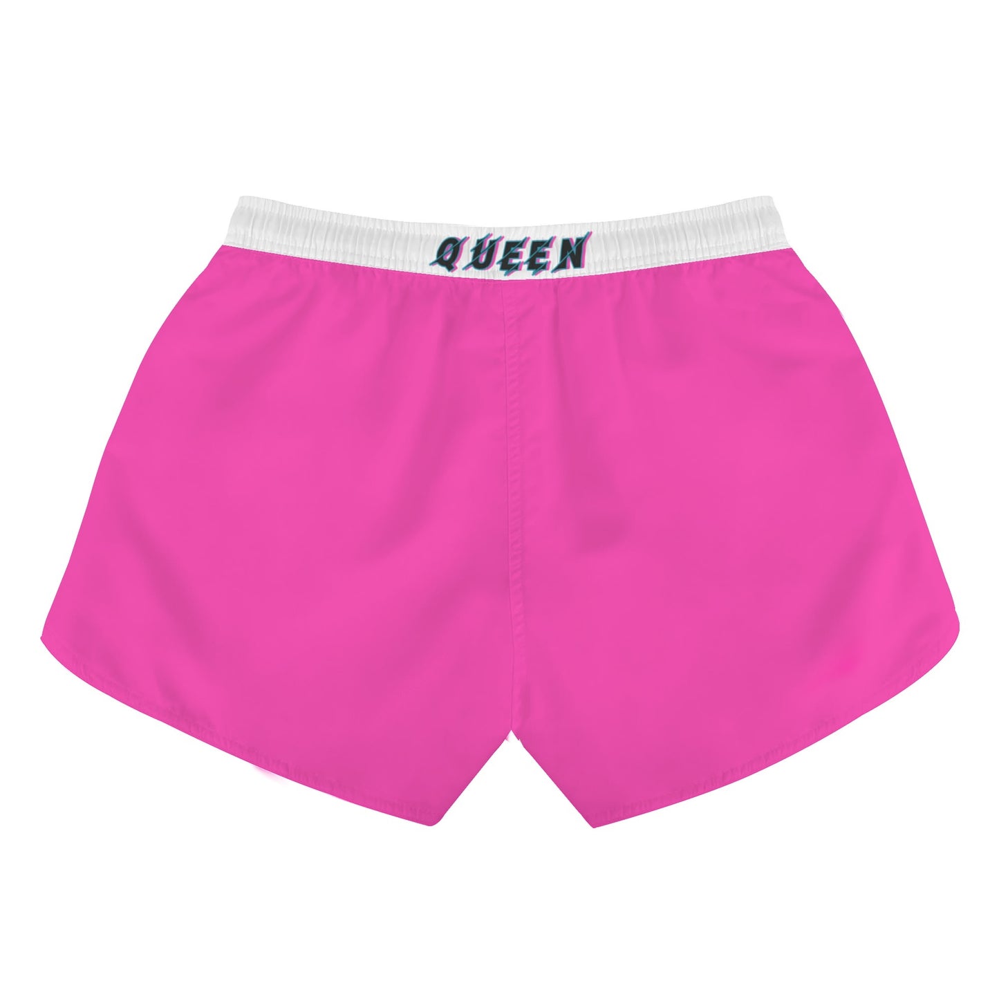 Universal Queen Womens White/Pink Shorts