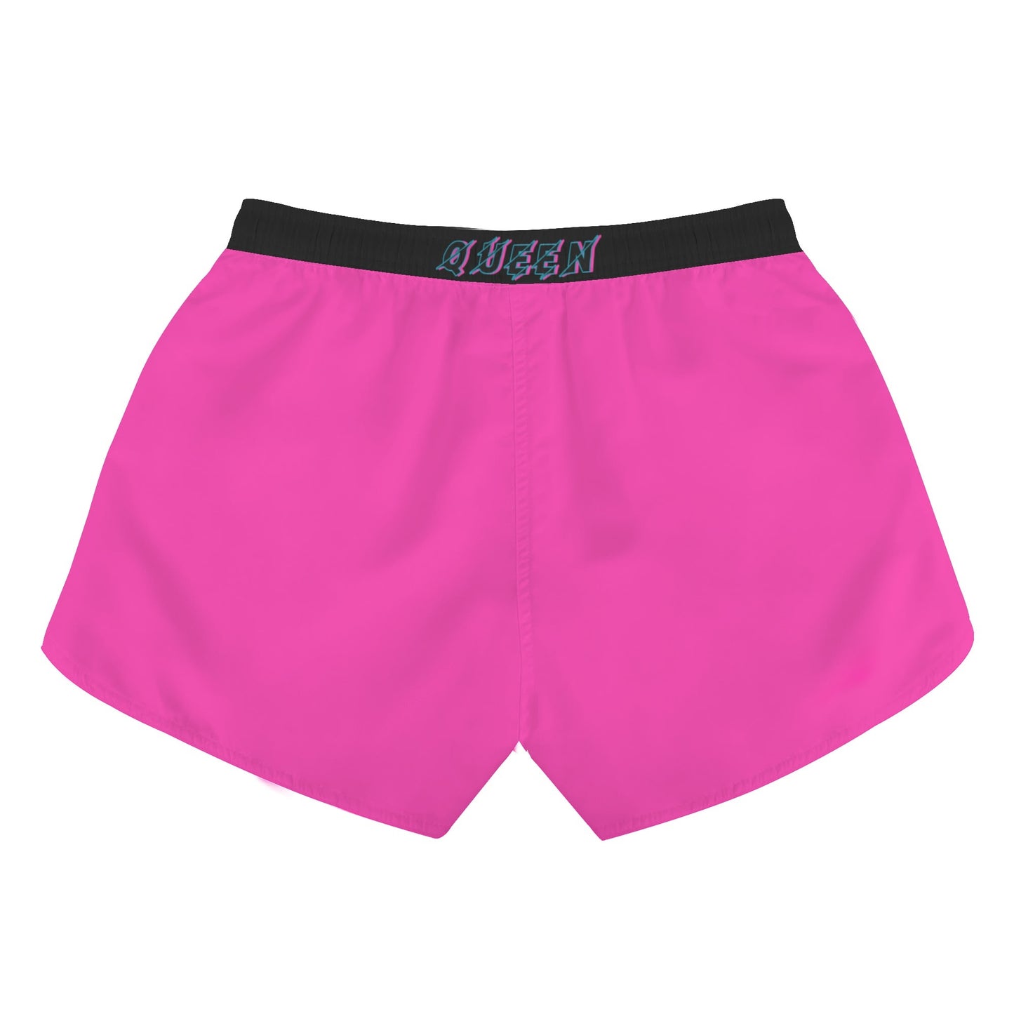 Universal Queen Womens Black/Pink Shorts