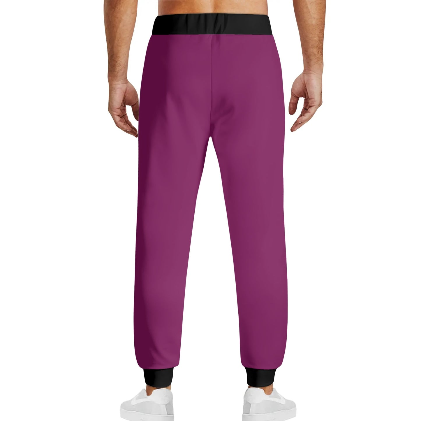 L.M.A. Leaf Me Alone 420  Mens Purple Sweatpants