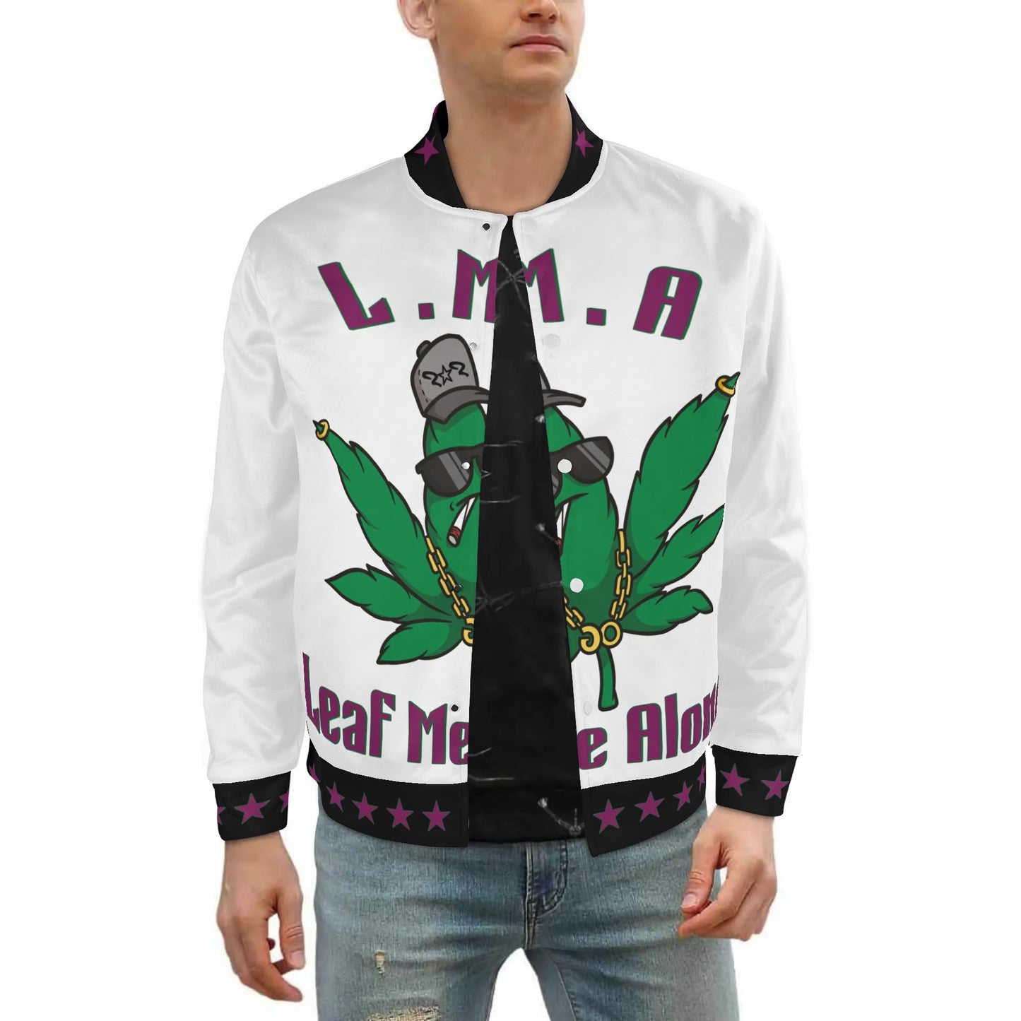 L.M.A. Leaf Me Alone 420 Jacket