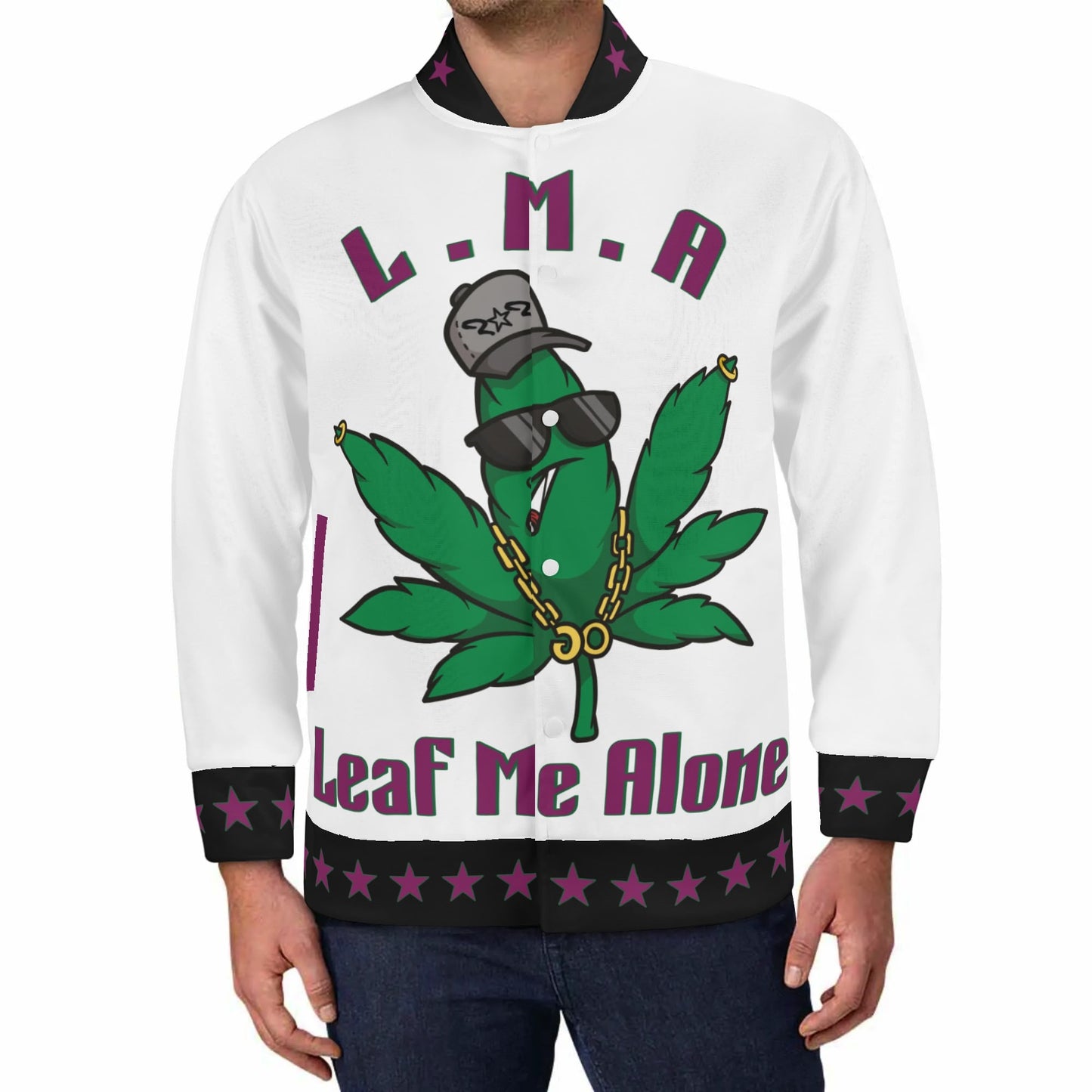 L.M.A. Leaf Me Alone 420 Jacket